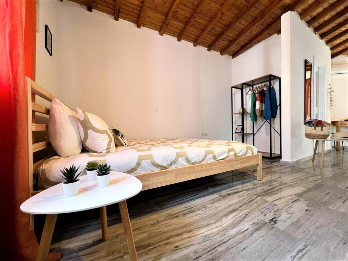Beachside studio Ornos area Mykonos Town Exterior foto