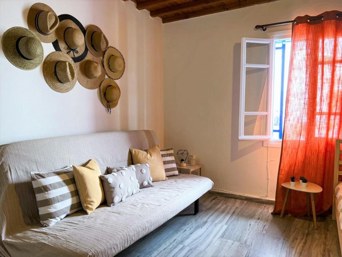 Beachside studio Ornos area Mykonos Town Exterior foto