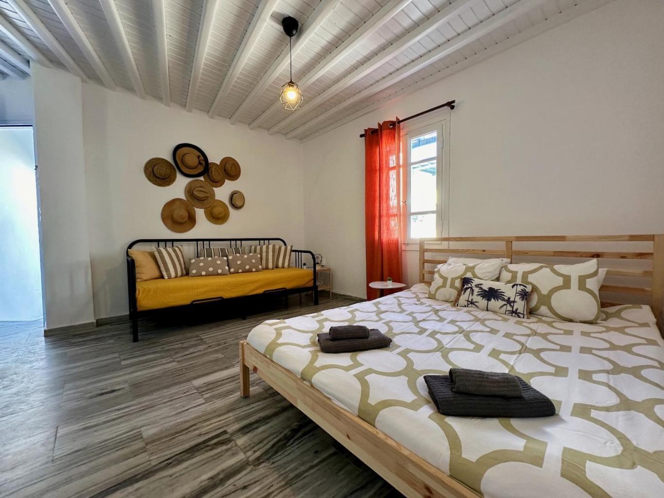 Beachside studio Ornos area Mykonos Town Exterior foto